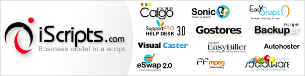 iScripts web software products