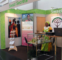 Swazi Secrets Stand at Biofach